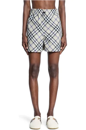 Burberry Korte broeken, Dames, , XS, Elastische taille trekkoord shorts