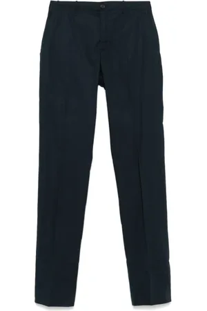 Incotex Broeken, Heren, Blauw, 3Xl, Navy Slim Fit Broek