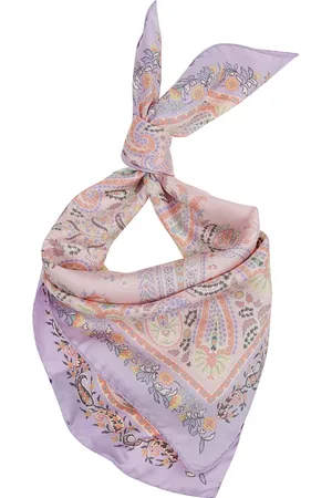 Etro Accessoires, Dames, , ONE Size, Zijden Sjaal Geïnspireerd op Turandot-ontwerp