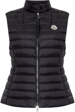 Moncler Jassen, Heren, Zwart, XL, Zwarte Dames Gilet Vest