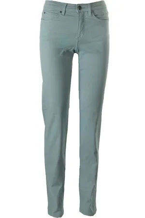 C.ro Broeken, Dames, Groen, S, Katoen, Magic Fit Slim Lt. Blue Broek