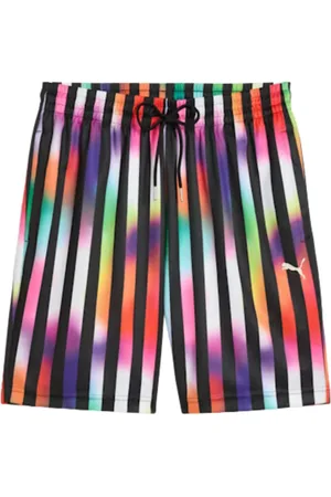 PUMA Badkleding, Heren, Veelkleurig, S, Kleurrijke Confederatie Sportshorts