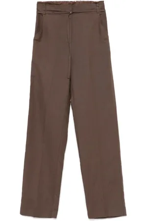 Patrizia Pepe Broeken, Dames, Bruin, M, Bruine Broek voor Vrouwen