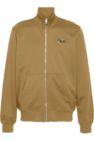 Diesel Sweatshirts & Hoodies, Heren, Bruin, 2Xl, Stijlvolle Sweaters Collectie