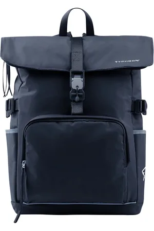 Paul & Shark Tassen, Heren, Blauw, ONE Size, Roll-top Jupiter Rugzak met Ritssluiting