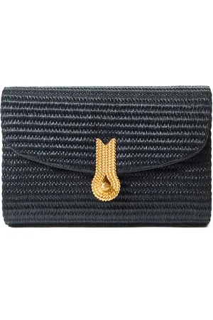 AMATO DANIELE Tassen, Dames, Zwart, ONE Size, Stijlvolle Queen Clutch Tas