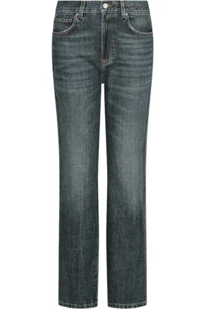 MARELLA Jeans, Dames, Blauw, 2Xs, Denim, Tijdloze Wide Leg Denim Jeans
