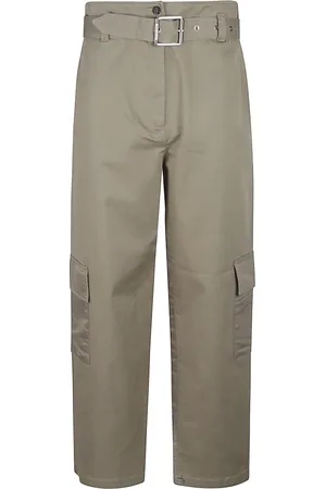 Pinko Broeken, Dames, Groen, S, Stijlvolle Vento Broek