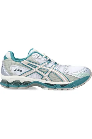 Asics Schoenen, Heren, Veelkleurig, 44 EU, Mesh Lace-Up Sneakers met GEL-technologie