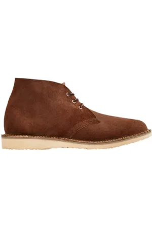 Red Wing Schoenen, Heren, Bruin, 42 1/2 EU, Weekender Chukka Chocolade Muleskinner Laarzen