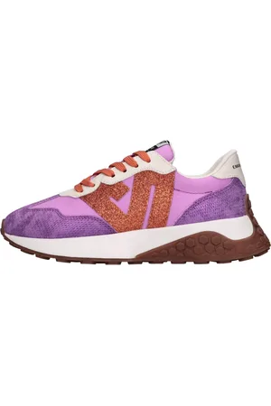 Emanuélle vee Schoenen, Dames, Veelkleurig, 36 EU, Leer, Sneakers Multi Colour