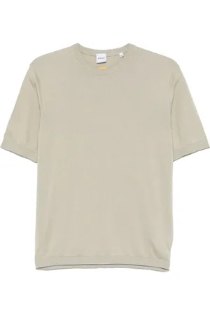 Aspesi Tops, Heren, Grijs, M, Stijlvolle Sweaters Collectie