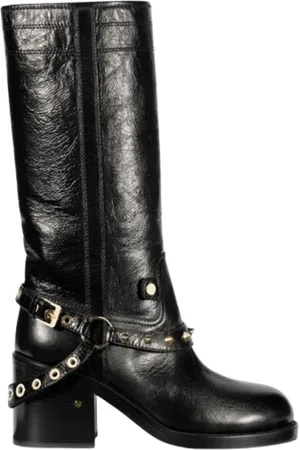 LAURENCE DACADE Schoenen, Dames, Zwart, 37 EU, Stijlvolle H24 Laarzen