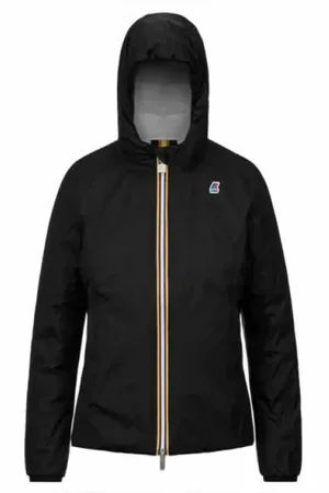 K-Way Jassen, Dames, Zwart, S, Polyester, Winterjas