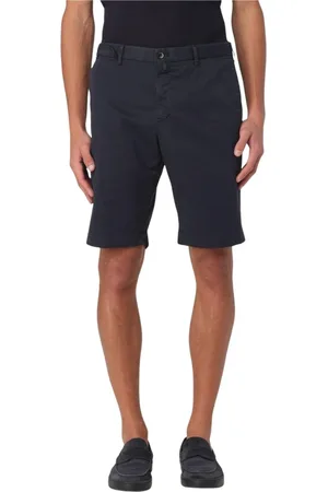 PT Torino Korte broeken, Heren, Blauw, L, Witte Zomer Shorts voor Mannen