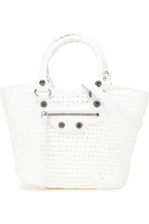 Balenciaga Pre-owned, Dames, Wit, ONE Size, Leer, Pre-owned Leather balenciaga-bags