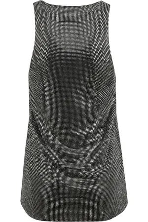 GIUSEPPE DI MORABITO Kleedjes, Dames, Zwart, XS, Regular Fit Tanktop