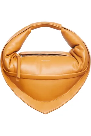 Federico Cina Tassen, Dames, , ONE Size, Katoen, Lamsleren Tas met Ritssluiting
