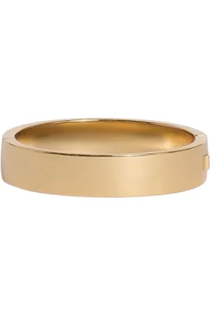 Fabiana Filippi Accessoires, Dames, Geel, ONE Size, Elegante Gouden Metalen Armband Sieraden
