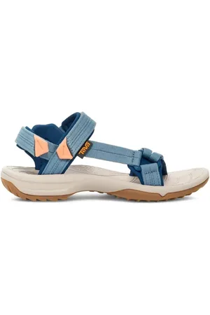 Teva Schoenen, Dames, Blauw, 37 EU, Blauwe wandelsandaal voor lichte wandelingen
