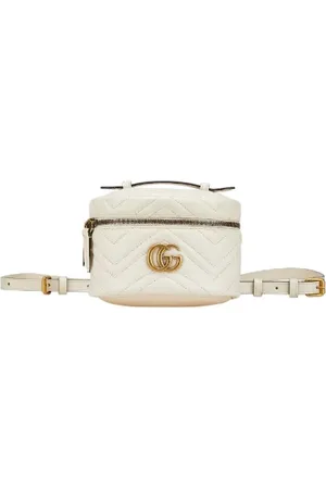 Gucci Pre-owned, Dames, Wit, ONE Size, Leer, Pre-owned Leather backpacks
