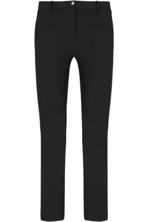 sunseeker Broeken, Dames, Zwart, M, Zwarte Broek met Rechte Pijpen
