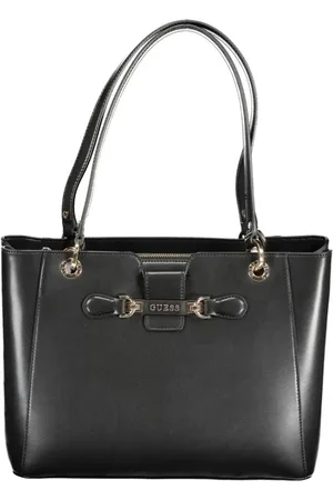 Guess Tassen, Dames, Zwart, ONE Size, Polyethyleen Handtas