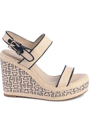 Tommy Hilfiger Schoenen, Dames, , 38 EU, Sleehak Espadrille Sandalen
