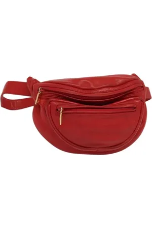 Gucci Pre-owned, Dames, Rood, ONE Size, Leer, Pre-owned Leather crossbody-bags