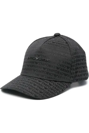 Emporio Armani Accessoires, Heren, Zwart, ONE Size, Sportieve Baseballpet voor Mannen