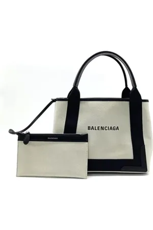 Balenciaga Pre-owned, Dames, Wit, ONE Size, Pre-owned Leather balenciaga-bags