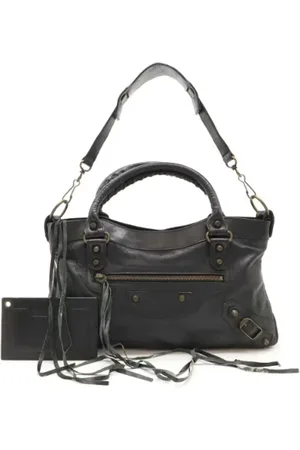 Balenciaga Pre-owned, Dames, Zwart, ONE Size, Leer, Pre-owned Leather balenciaga-bags