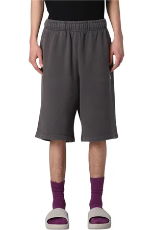 AMBUSH Korte broeken, Heren, Grijs, L, Grijze Relaxte Pasvorm Shorts Comfortabel