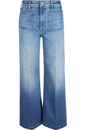Mother Jeans, Dames, Blauw, W24, Katoen, Denim Jeans, USA Gemaakt, Katoenmix