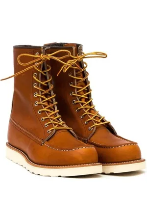 Red Wing Schoenen, Heren, Bruin, 42 EU, Klassieke Moc Toe Oro Legacy Laarzen