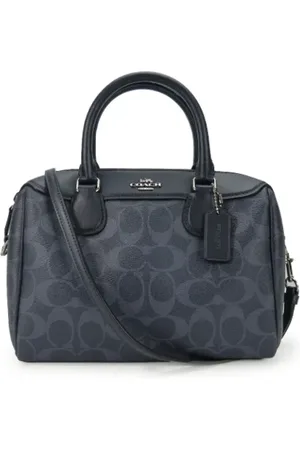 Coach Pre-owned, Dames, Blauw, ONE Size, Tweedehands leren handtassen