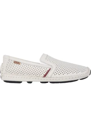 Pikolinos Schoenen, Heren, Wit, 39 EU, Witte Herenloafer - Zomercollectie