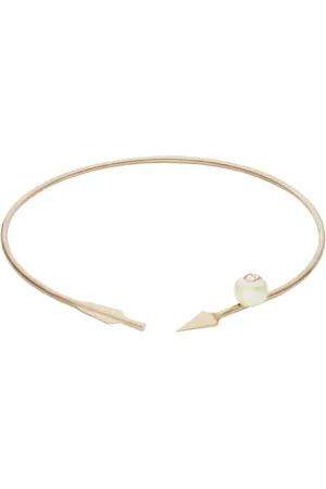 Dior Accessoires, Dames, Geel, ONE Size, Elegante Gouden Damesketting