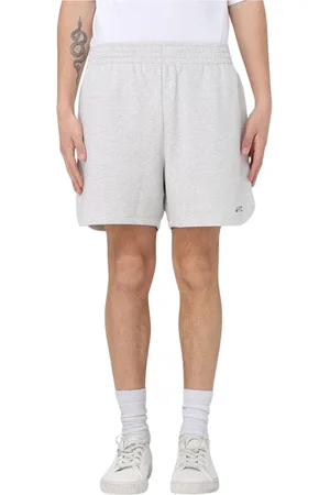 A.P.C. Korte broeken, Heren, Grijs, XL, Katoen, Stijlvolle Grijze Katoenblend Shorts