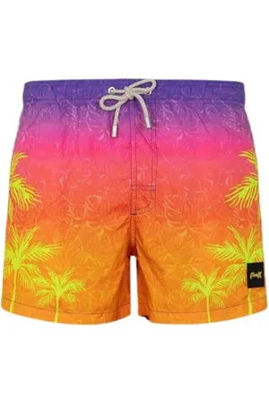 F**K Badkleding, Heren, Veelkleurig, M, Heren Strand Boxer Shorts
