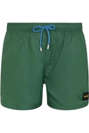 F**K Badkleding, Heren, Groen, XL, Heren Strand Boxer Shorts