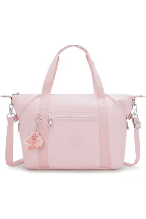 Kipling Tassen, Dames, Roze, ONE Size, Eenvoudige Totebag met Voorvak