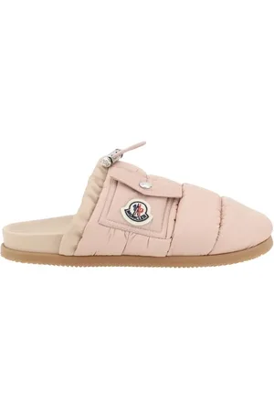 Moncler Schoenen, Dames, Roze, 37 EU, Gewatteerde Zakmuilen