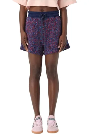 adidas Korte broeken, Dames, Paars, S, Stijlvolle Paarse Workout Shorts