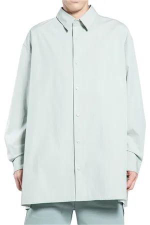 OAMC Overhemden, Heren, Groen, XL, Salie Groene Oversized Shirt