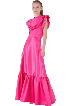 Silvian Heach Rokken, Dames, Roze, S, Leer, Maxi Skirts