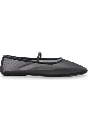 Jeffrey Campbell Schoenen, Dames, Zwart, 40 EU, Zwarte balletschoenen met band