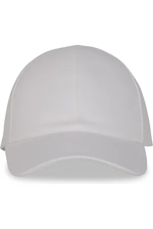 Courrèges Accessoires, Heren, Wit, S, Katoen, Handtekening Katoenen Pet