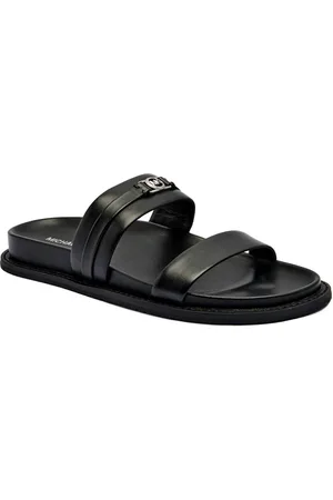 Michael Kors Schoenen, Dames, Zwart, 40 EU, Platte sandaal voor vrouwen