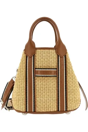 Hogan Tassen, Dames, , ONE Size, Leer, en Bruine Schoudertas